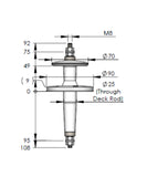 Photo of AC Antennas H040F Feed Trough for Wire Antennas