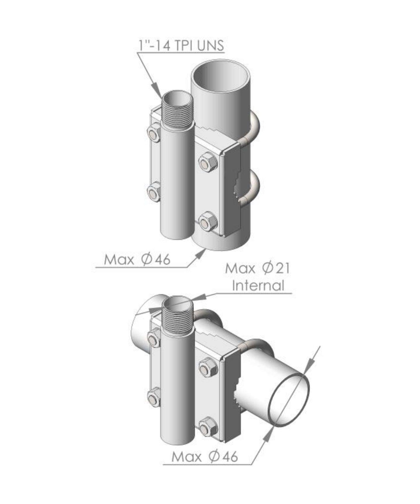 Photo of AC Antennas N220F Mast Mount