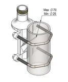 Photo of AC Antennas N270F Mast / Wall Bracket