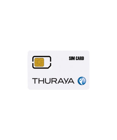 Thuraya Prepaid Marine Voice Fixed (MVF) SIM Card with 50 Units